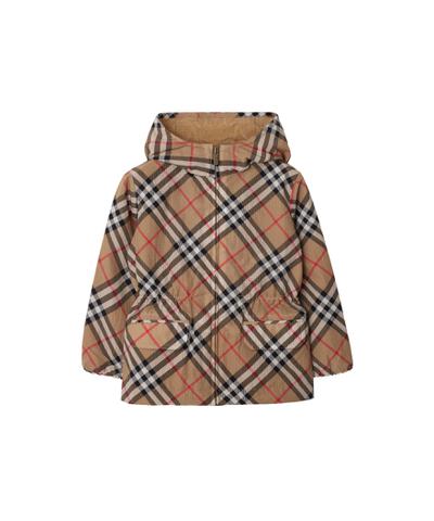 チェックナイロン ジャケット