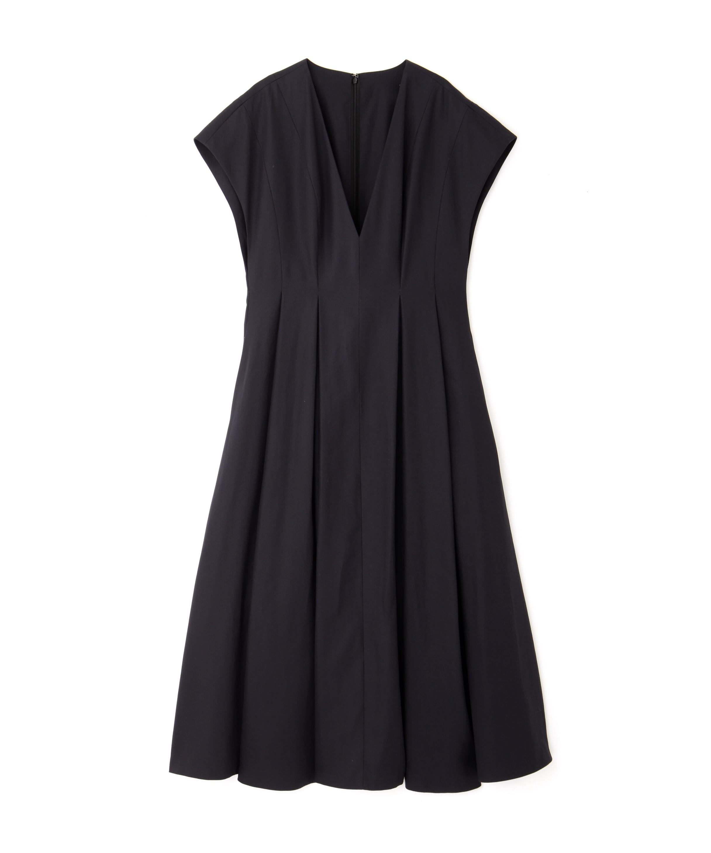 ADORE コットンツイルワンピース ネイビー 38 ADORE コットンツイルワンピース ネイビー 38