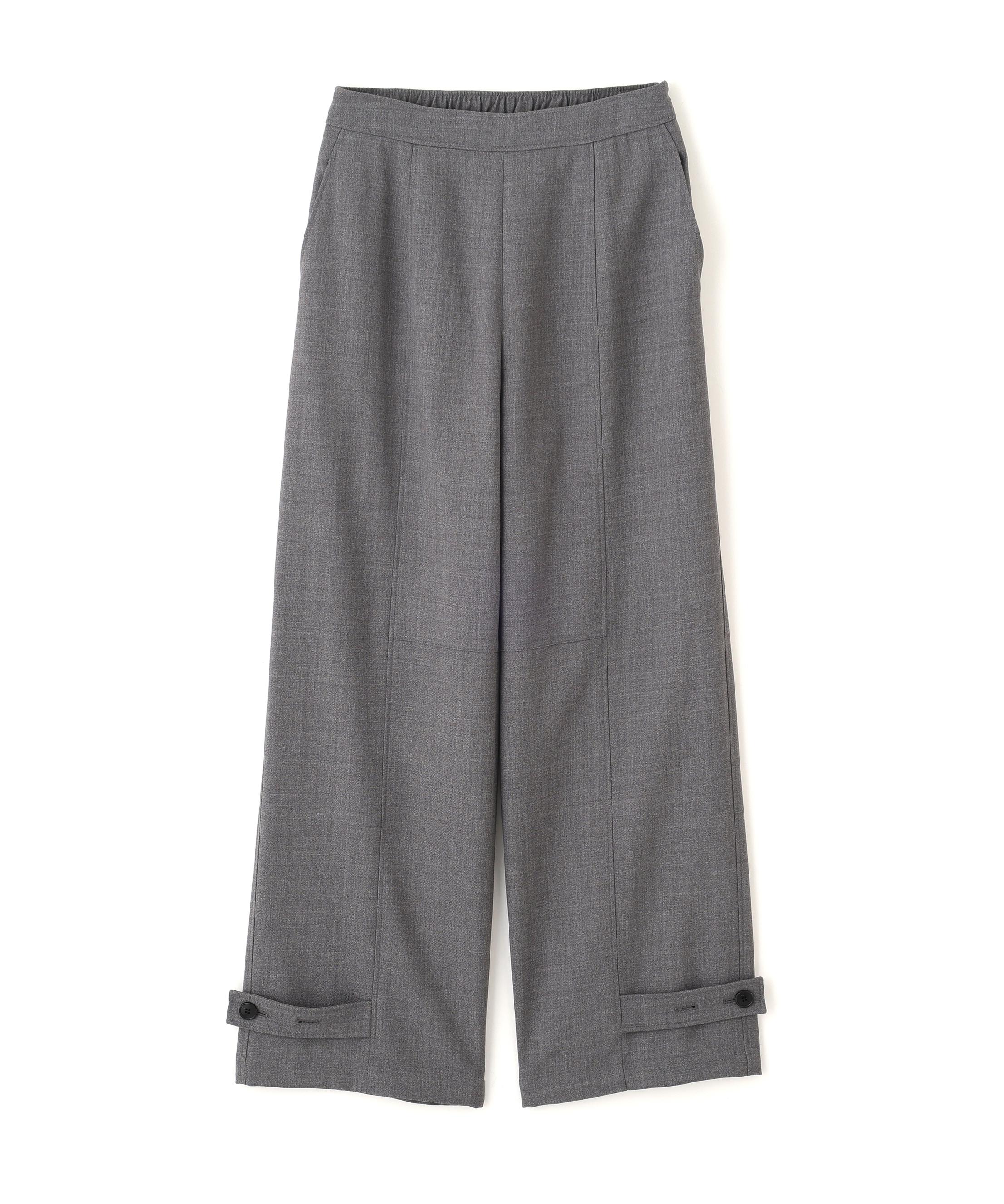 ADORE ウールギャバパンツ グレー 38 ADORE ウールギャバパンツ グレー 38