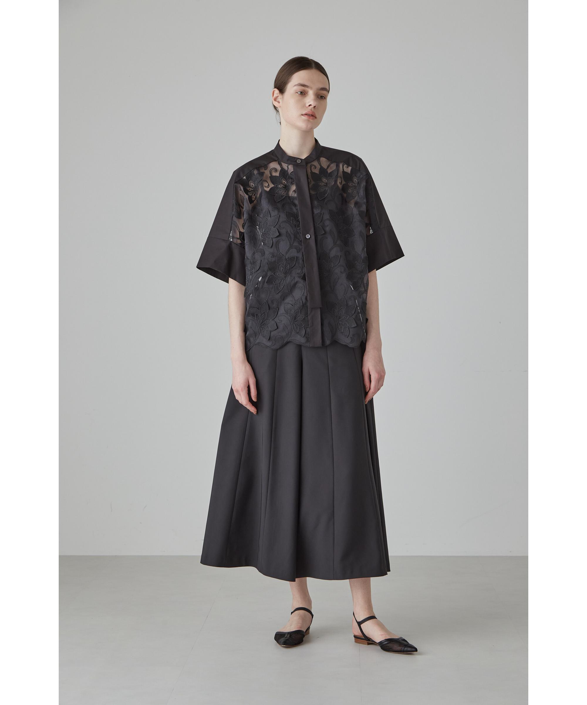 ADORE クリアツイルパンツ ブラック 36 ADORE クリアツイルパンツ ブラック 36