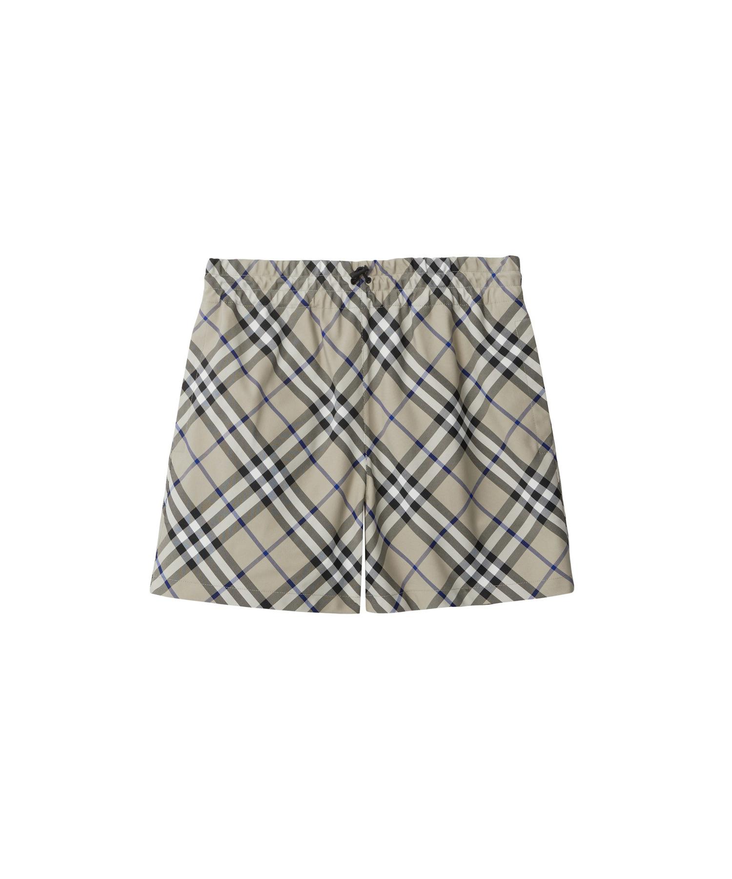 【BURBERRY/バーバリー】チェックラベル トラックショーツ 02CE7E5E-8823-4257-BFD1-