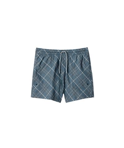 チェック スイムショーツ