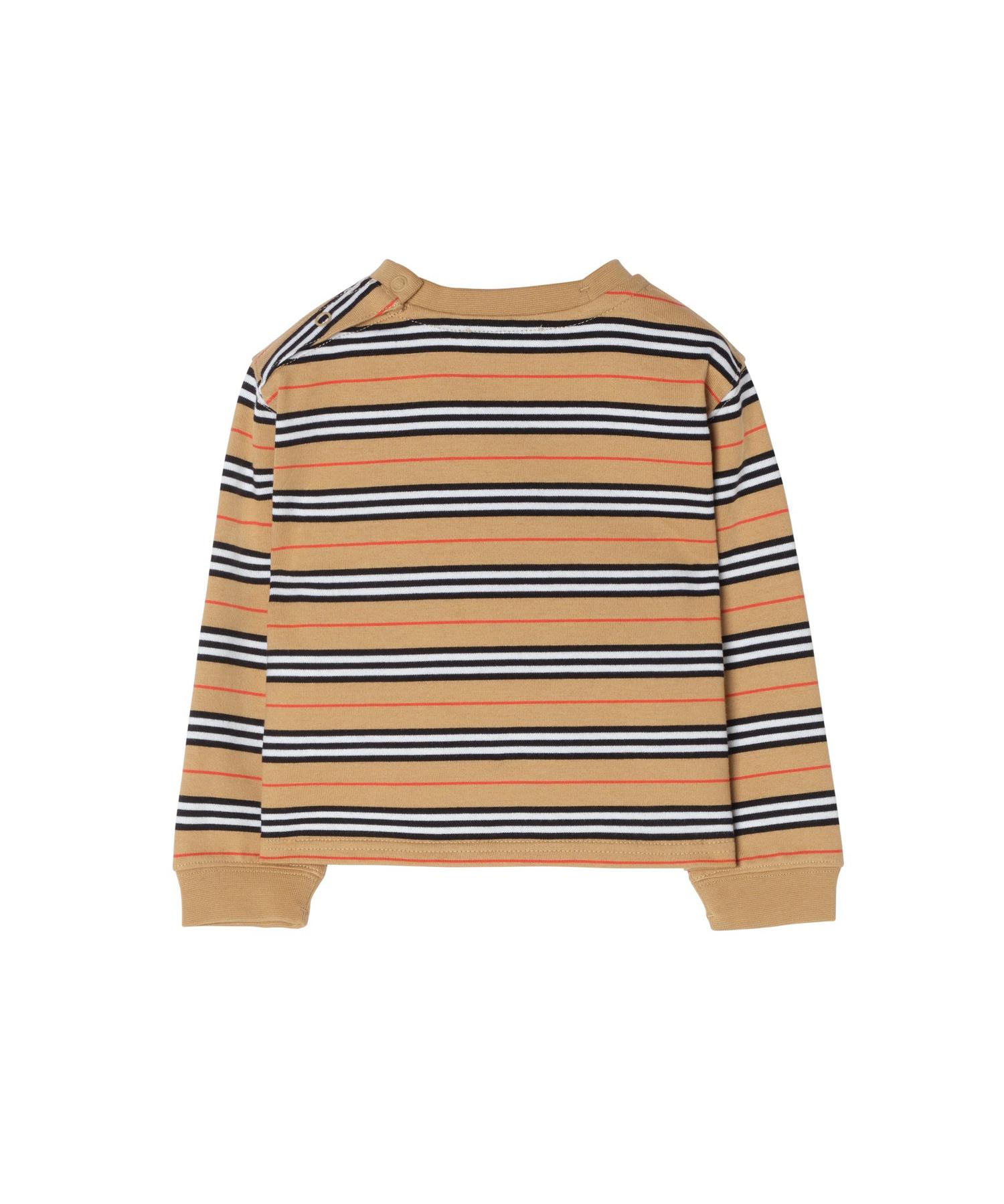 ロングスリーブ アイコンストライプ コットンTシャツ(O10810145)｜阪急