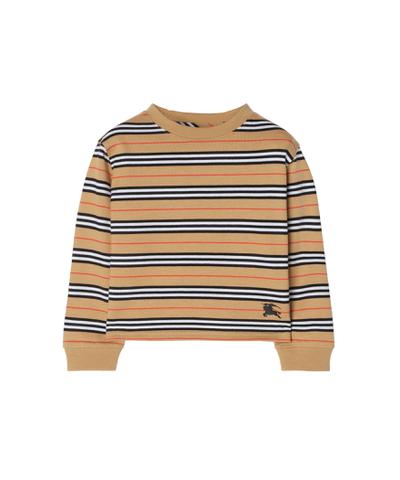 ロングスリーブ アイコンストライプ コットンTシャツ