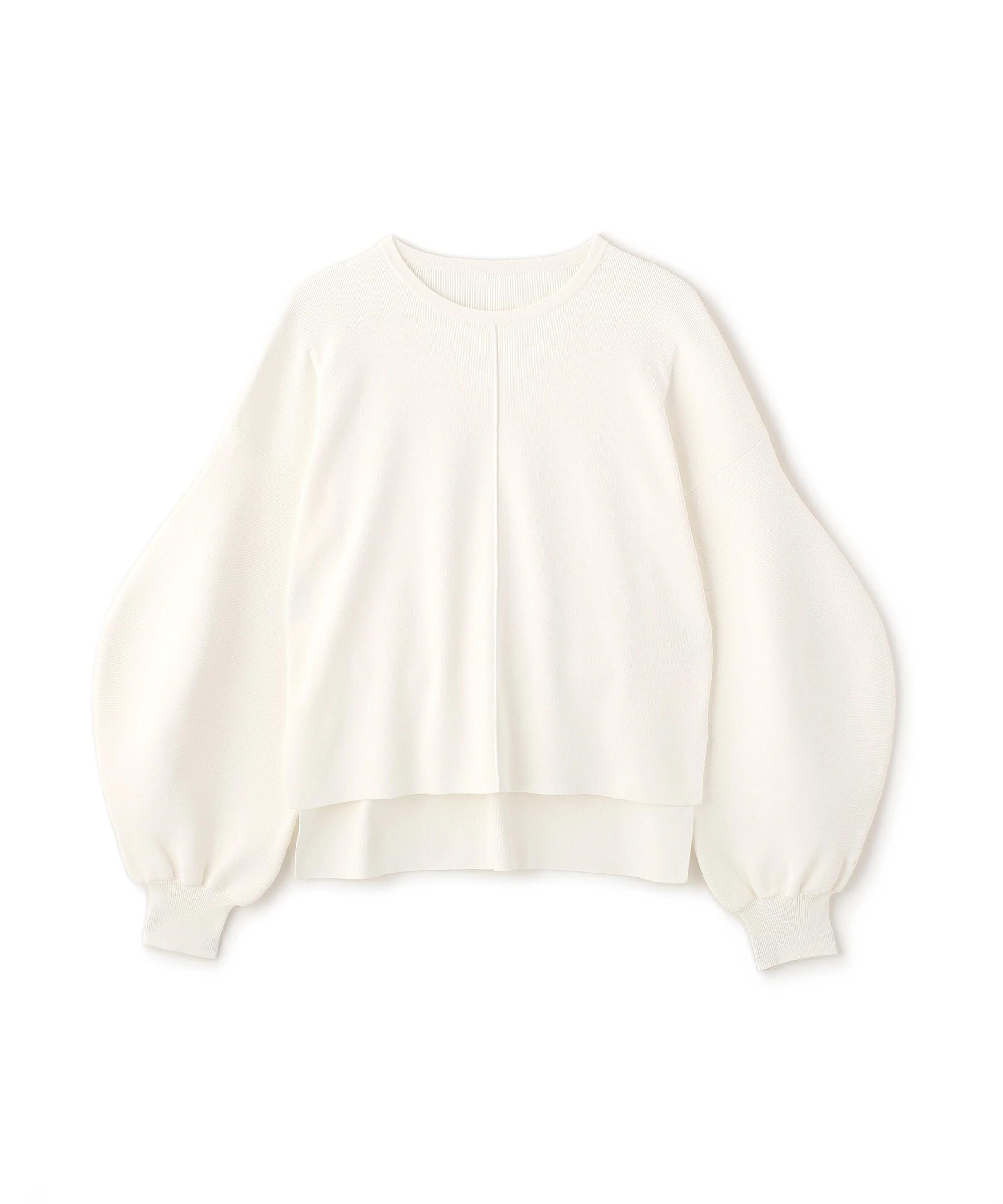 ADORE ドライストレッチニットプルオーバー ホワイト 38 ADORE ドライストレッチニットプルオーバー ホワイト 38