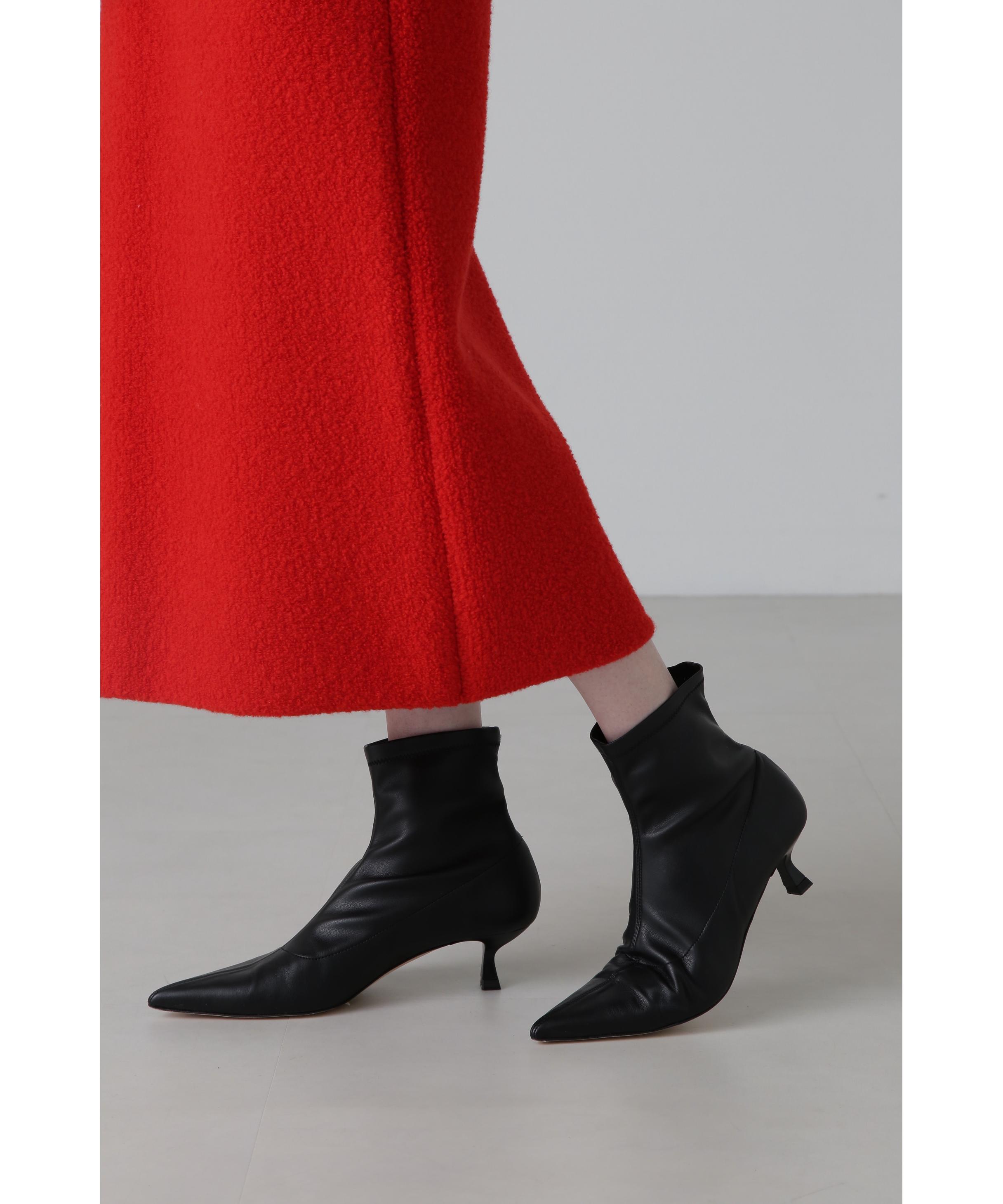 ADORE ショートブーツ ブラック 36 ADORE ショートブーツ ブラック 36