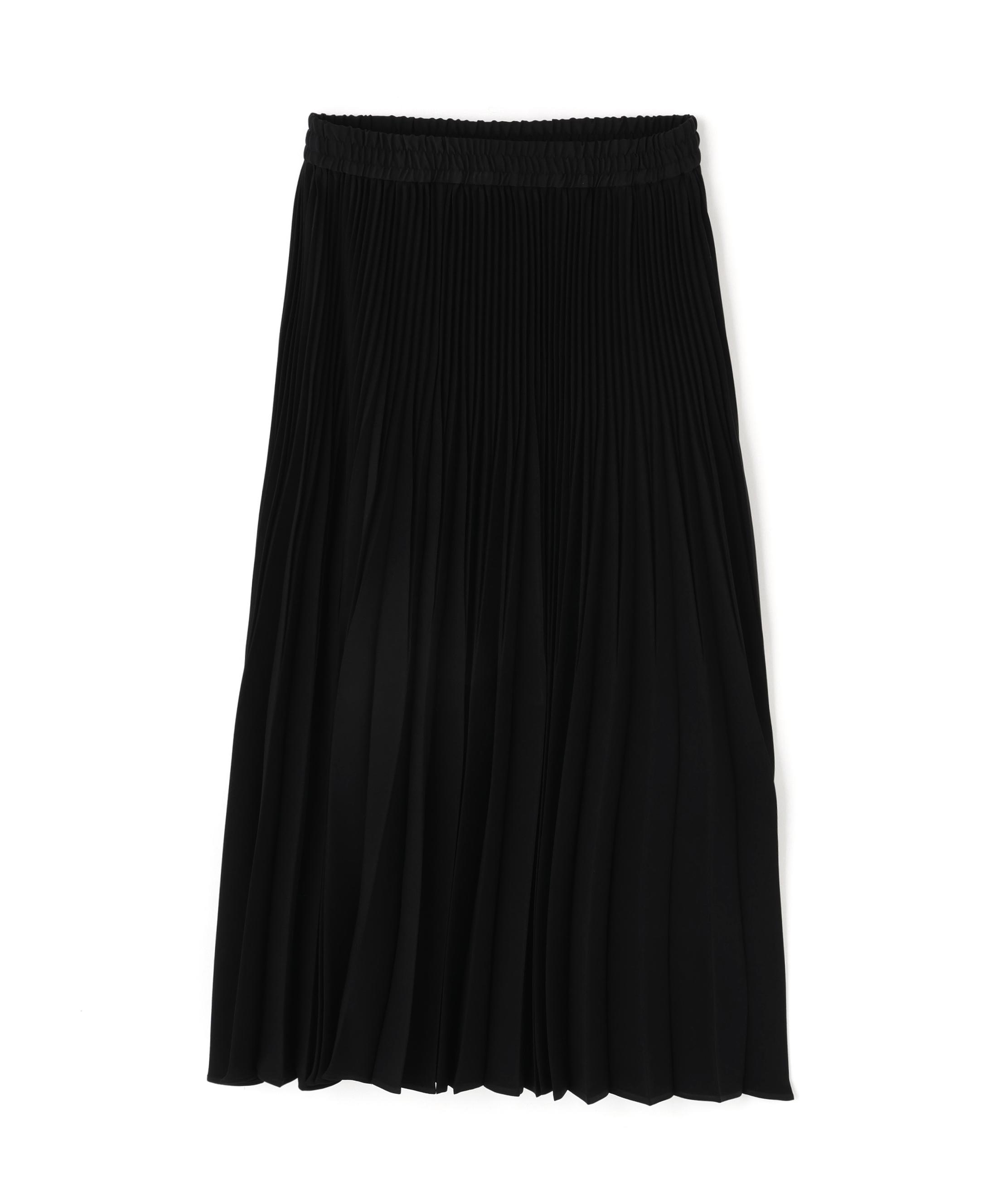 ADORE ストレッチジョーゼットスカート ブラック 38 ADORE ストレッチジョーゼットスカート ブラック 38