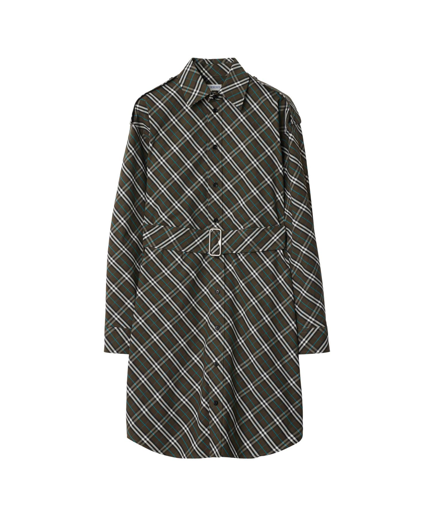 Burberry ビスコース トレンチドレス ビスコース トレンチドレス (ペリカン) - ウィメンズ | Burberry