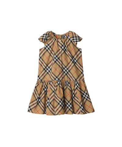 チェック コットンドレス