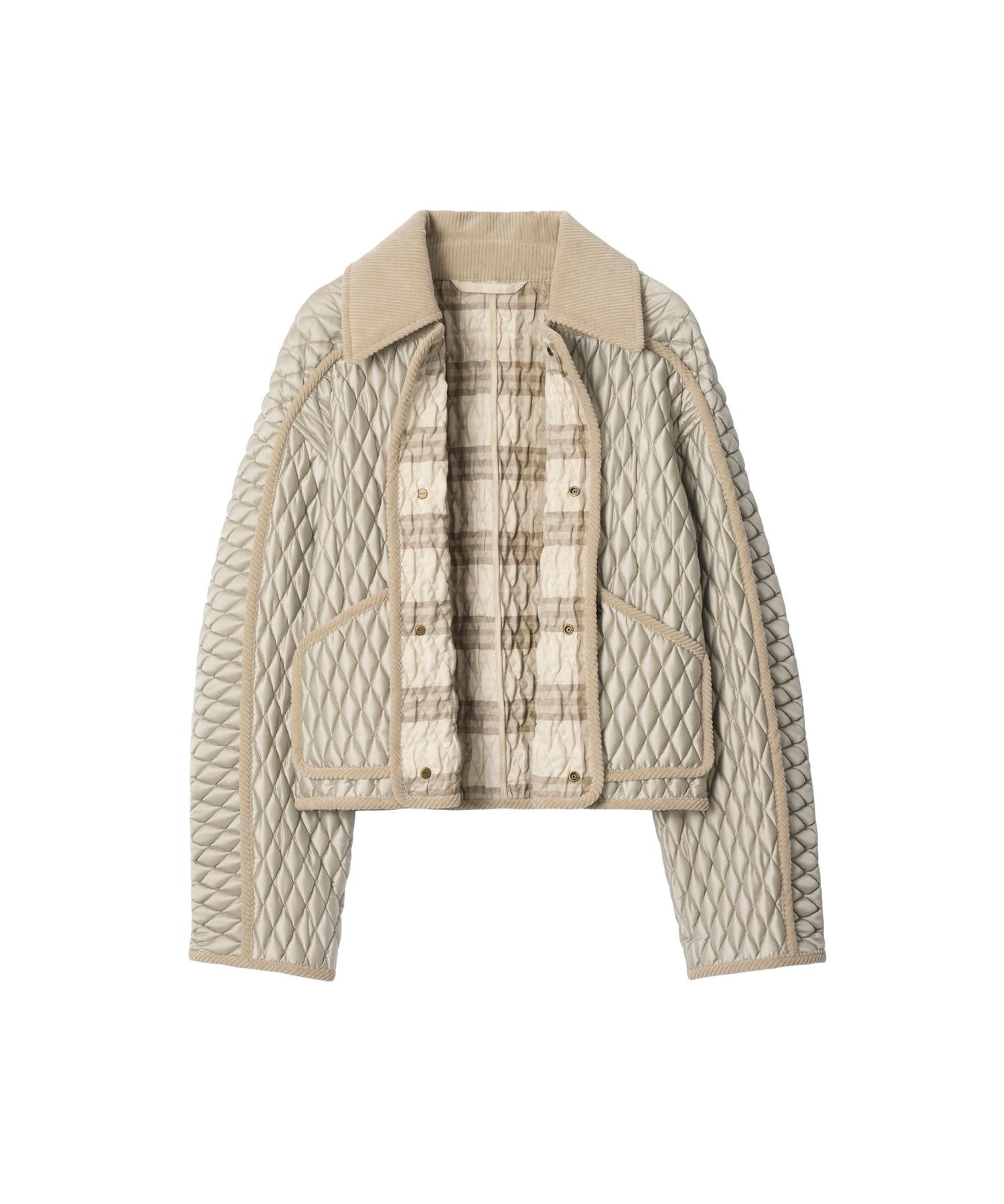 クロップド キルティング ナイロン フロリストン ジャケット(O10734587