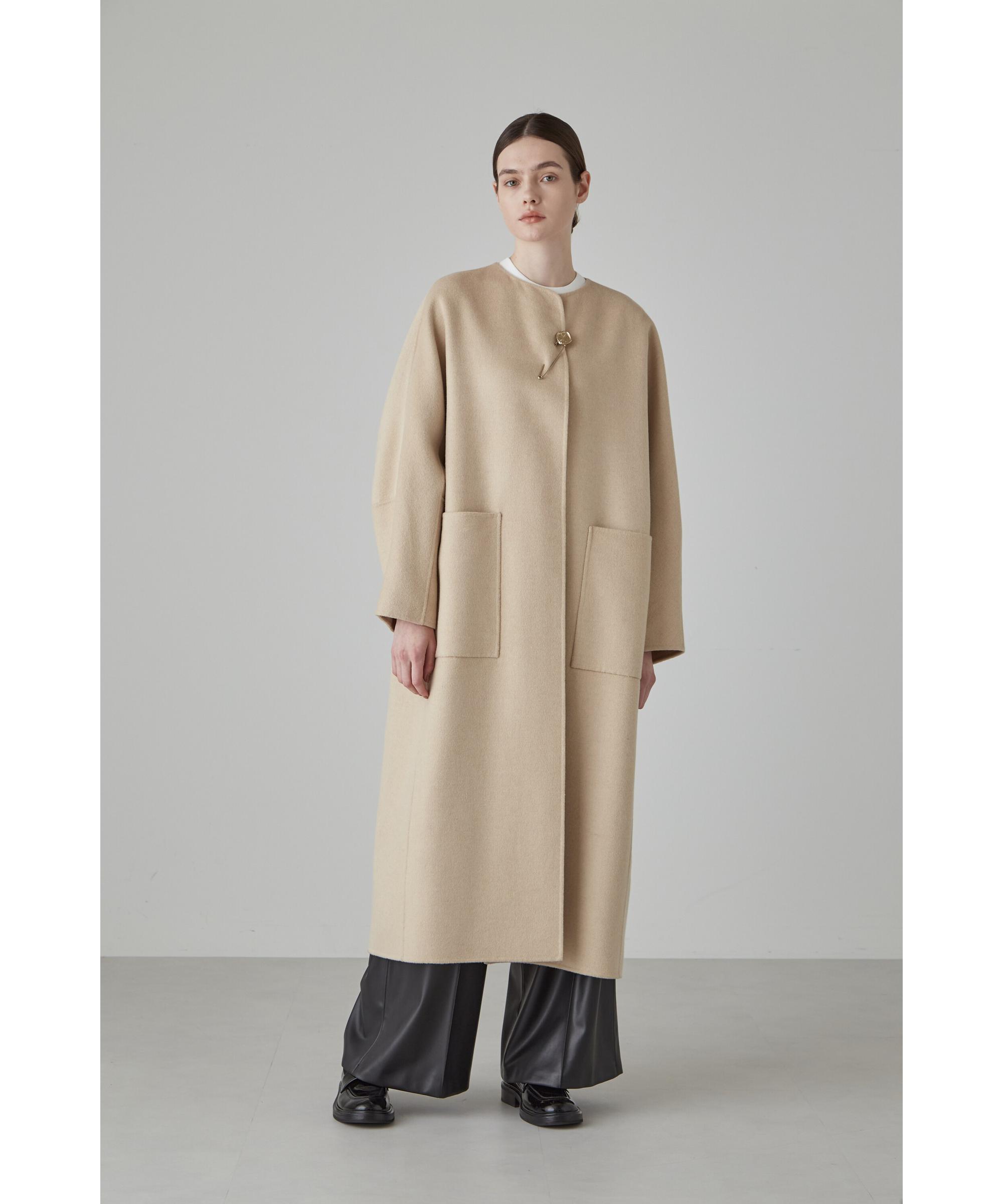 DT♪ KARIM ピュアカシミアドラップコート 関税込 カシミヤガウンコート / GRACE CONTINENTAL | ファッション通販