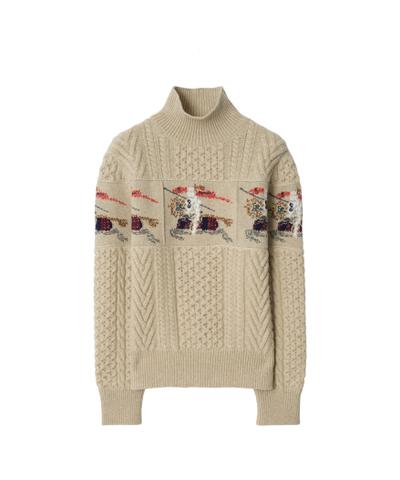 EKD アランニット ウールセーター