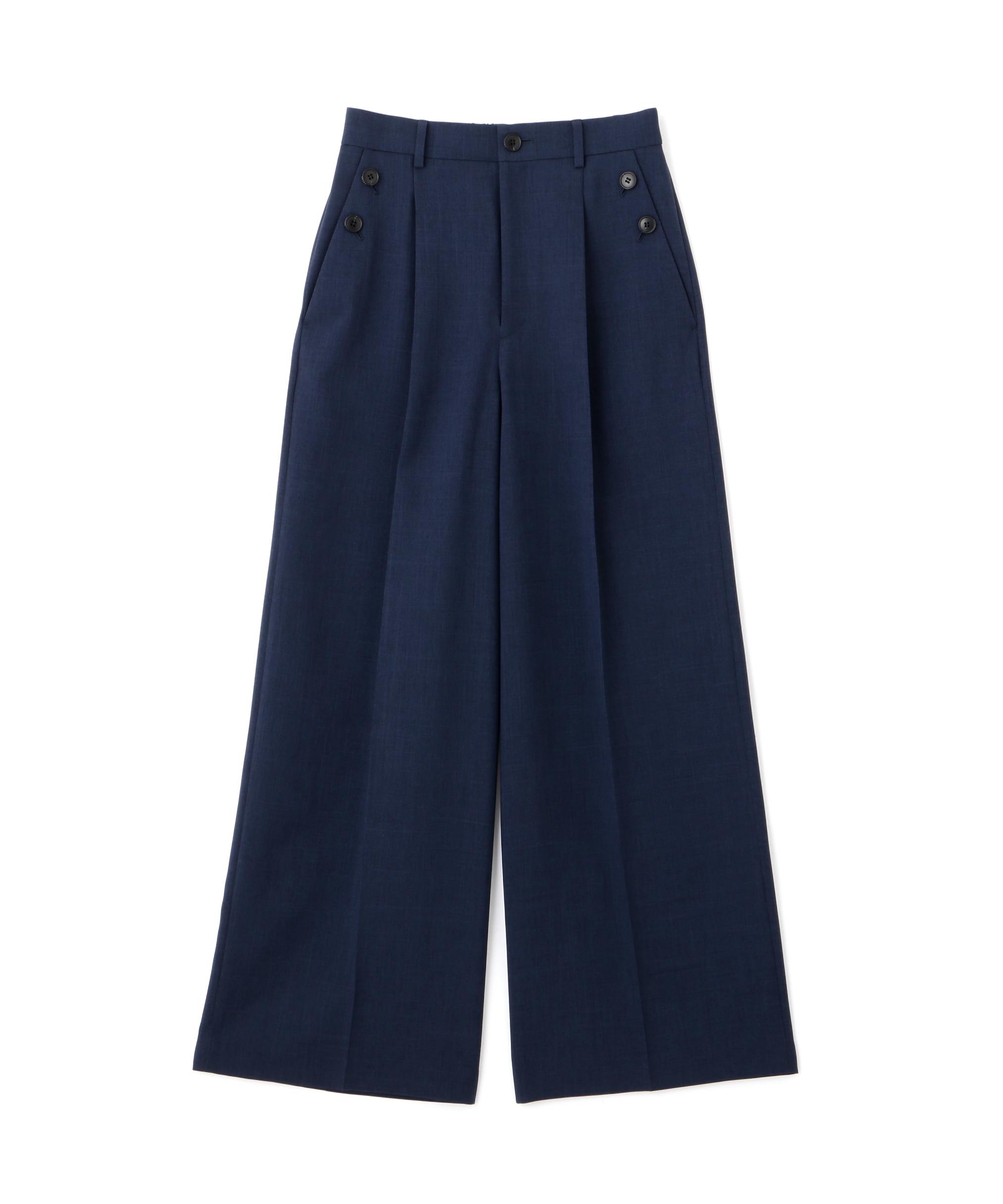 ADORE ファンクショナルドライクロスパンツ ネイビー 38 ADORE ファンクショナルドライクロスパンツ ネイビー 38