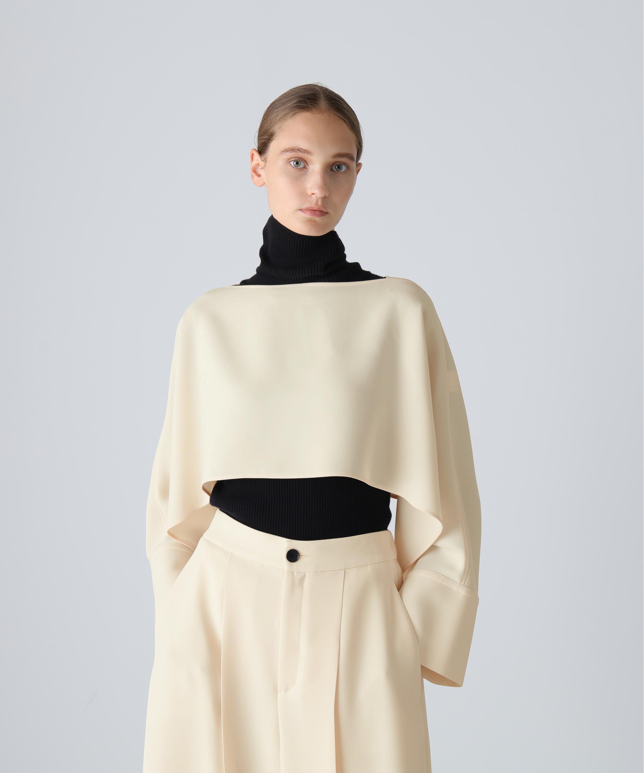 ◇シルキーダブルクロスブラウス(O10735303)｜阪急百貨店公式通販