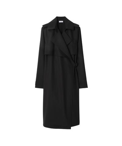 ウール トレンチドレス