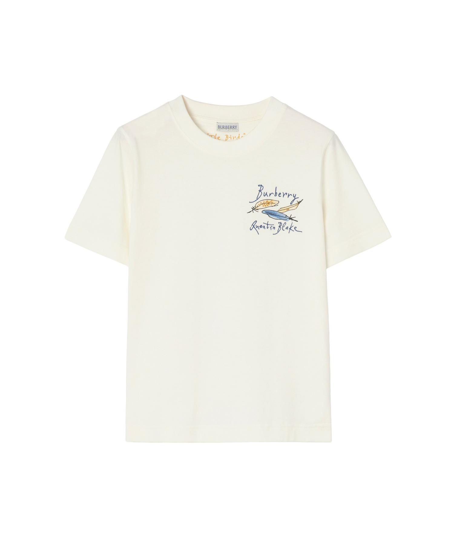 フェザープリント コットンTシャツ(O10785791)｜阪急百貨店公式通販