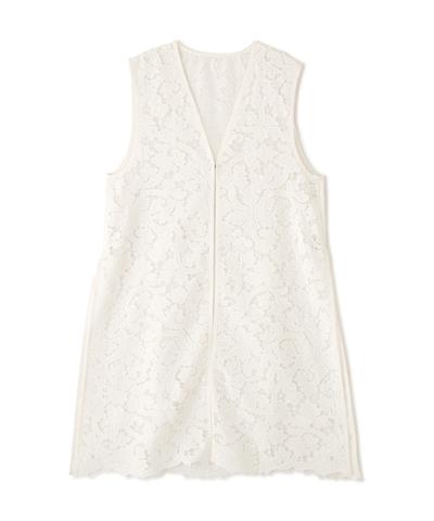 ベリーレースブラウス