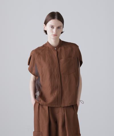 ◆シルキープレーンクロスブラウス
