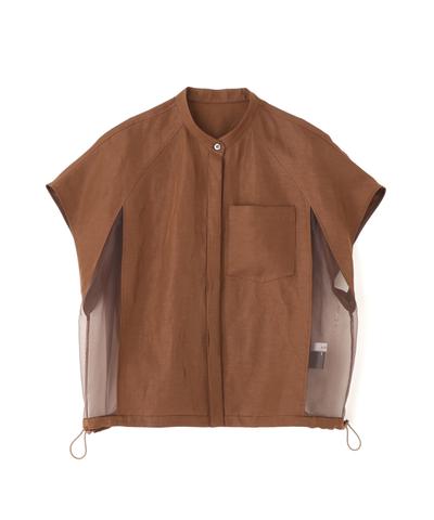 ◆シルキープレーンクロスブラウス