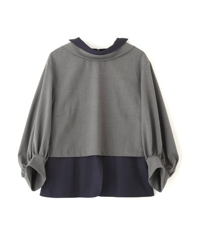 ◆レイヤードカラーブラウス