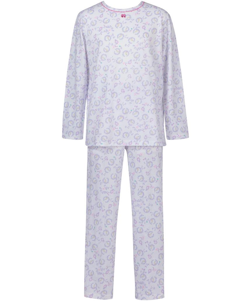 WACOALKIDS 女児パジャマ(CTR100) パープル 4 WACOALKIDS 女児パジャマ(CTR100) パープル 4