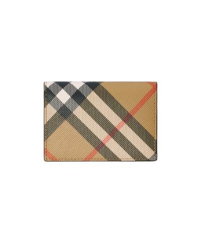 チェック フォールディング カードケース