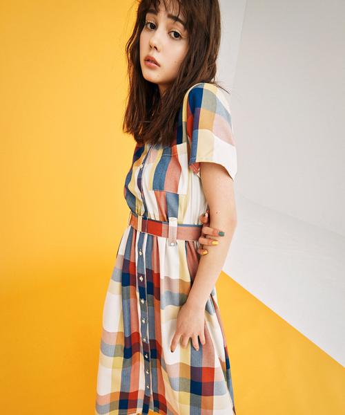 オリジナルレトロチェックワンピース O レディースファッション 阪急百貨店公式通販 Hankyu Fashion