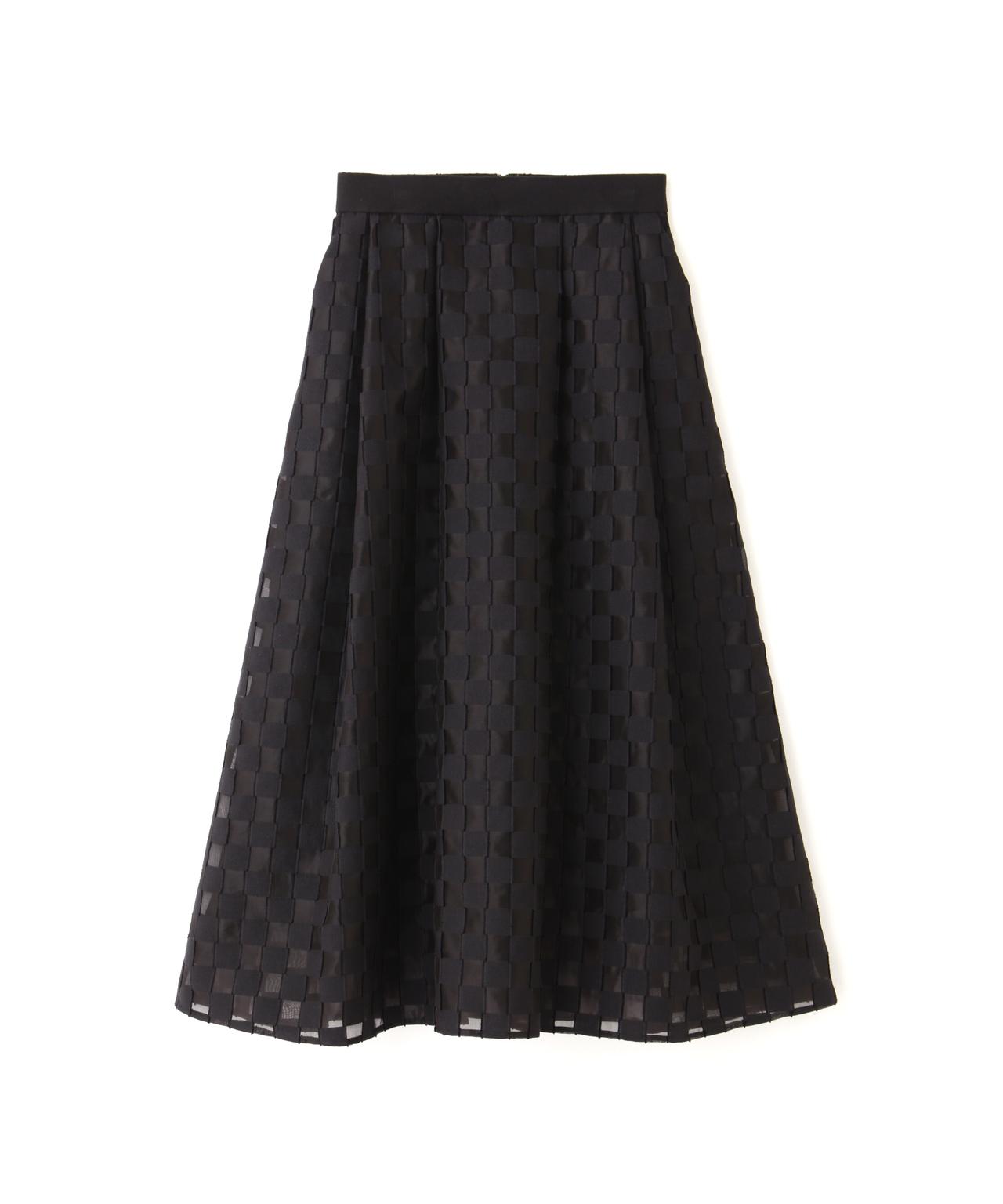 ADORE ダミエジャガードスカート ブラック ３８