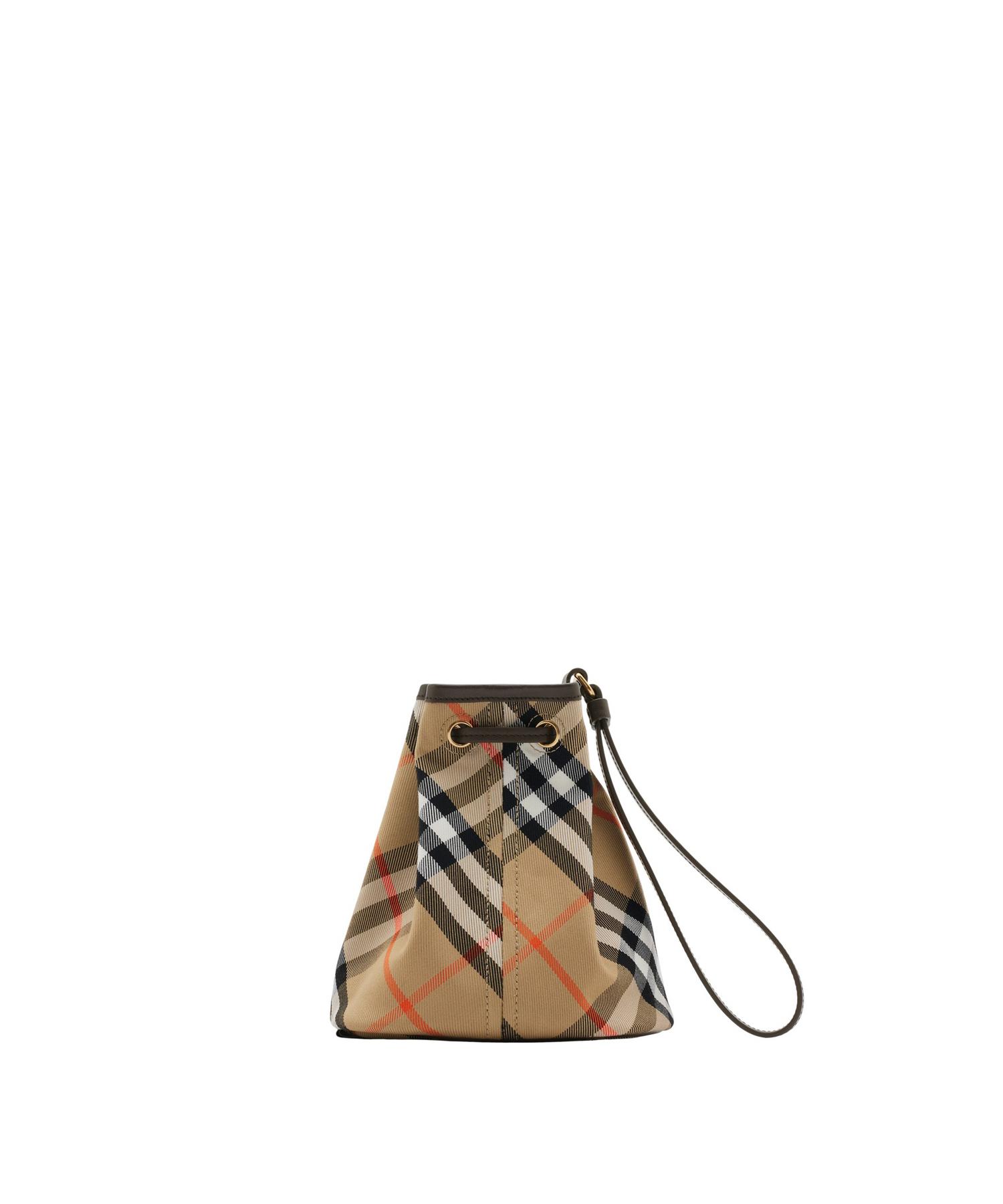 チェック ドローストリングポーチ□(O10626240)｜阪急百貨店公式通販