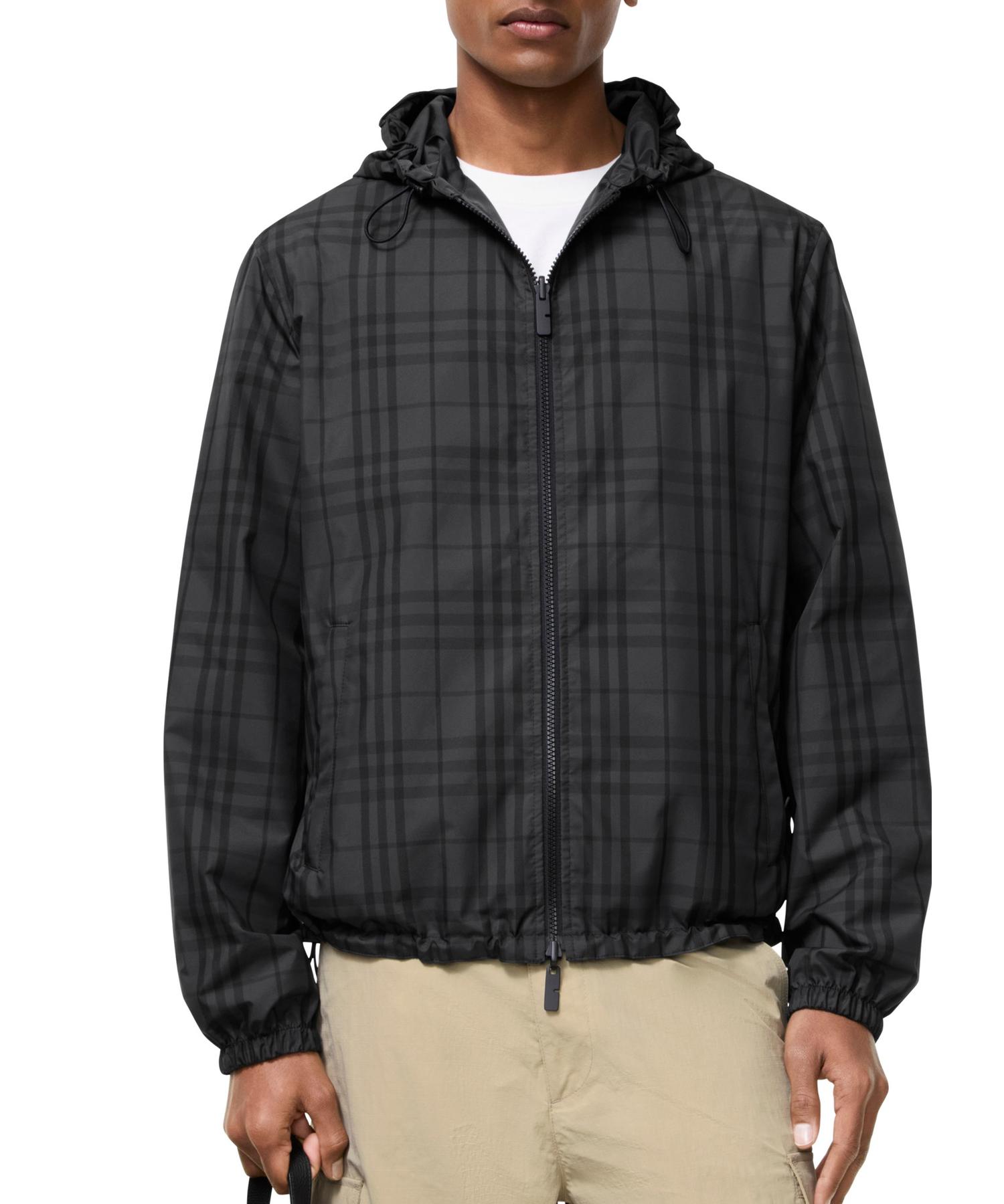 リバーシブル チェック フーデッドジャケット(O10786791)｜HANKYU