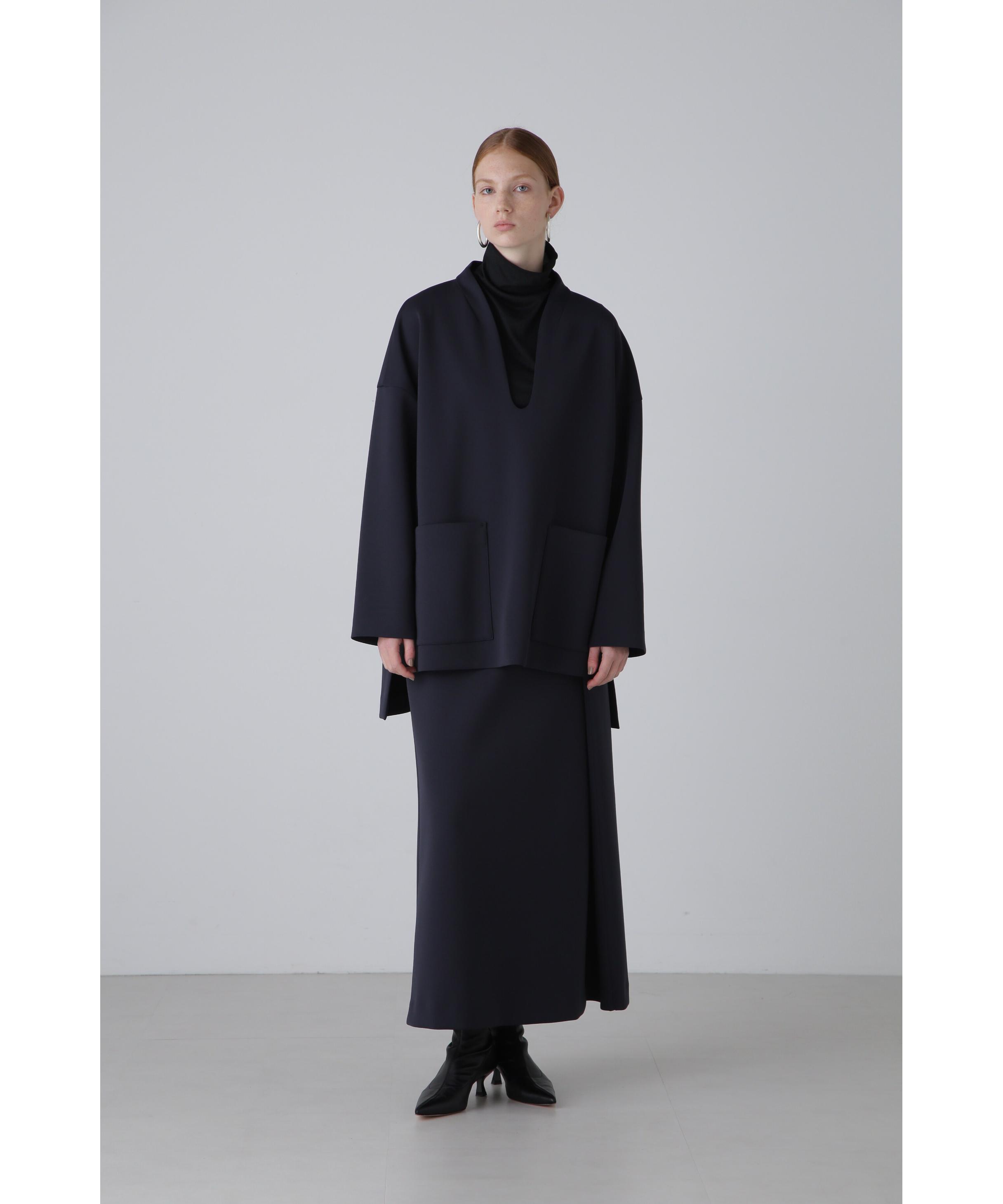 ADORE スキューバジャージースカート ネイビー 36 ADORE スキューバジャージースカート ネイビー 36