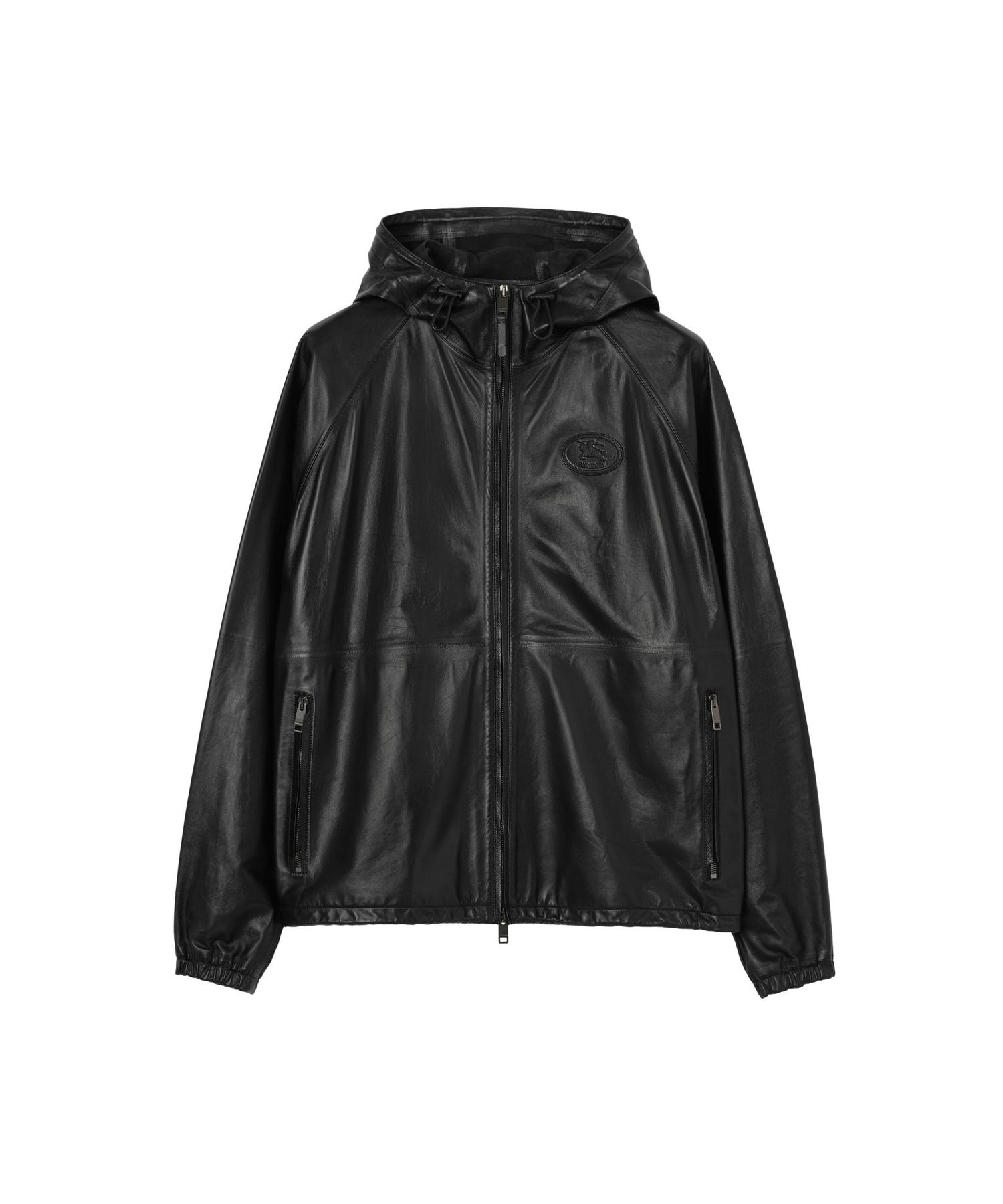 レザー クラプトン フーデッドジャケット(O10787917)｜HANKYU MEN'S
