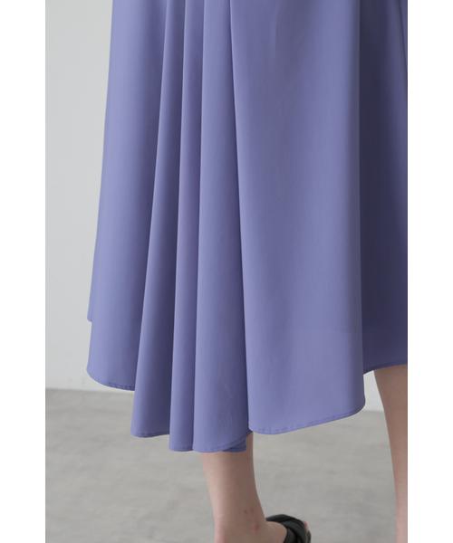 ライトストレッチバックタックアシンメトリースカート(O10414535  