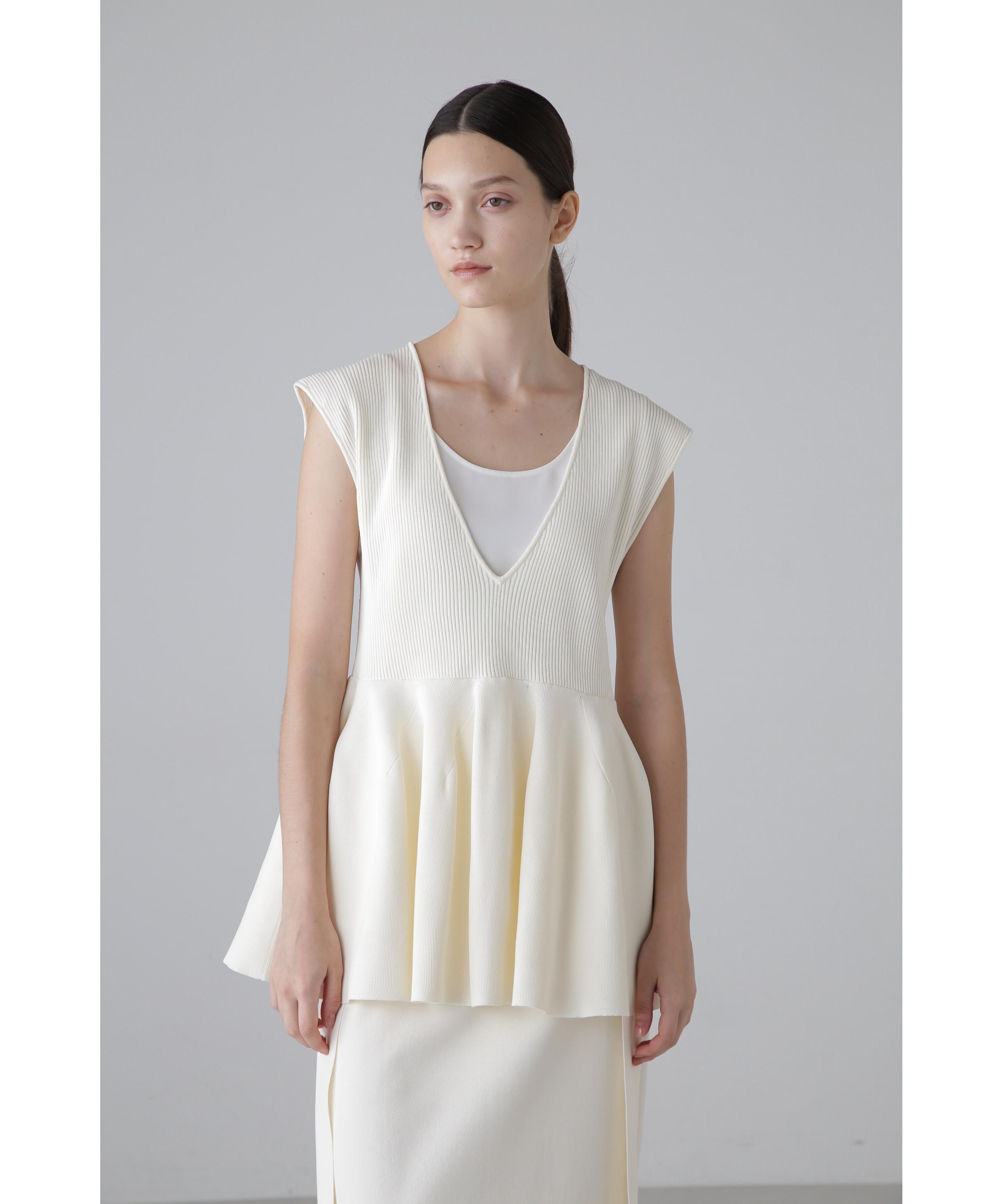 ADORE ◆エアーストレッチニット ホワイト ３８