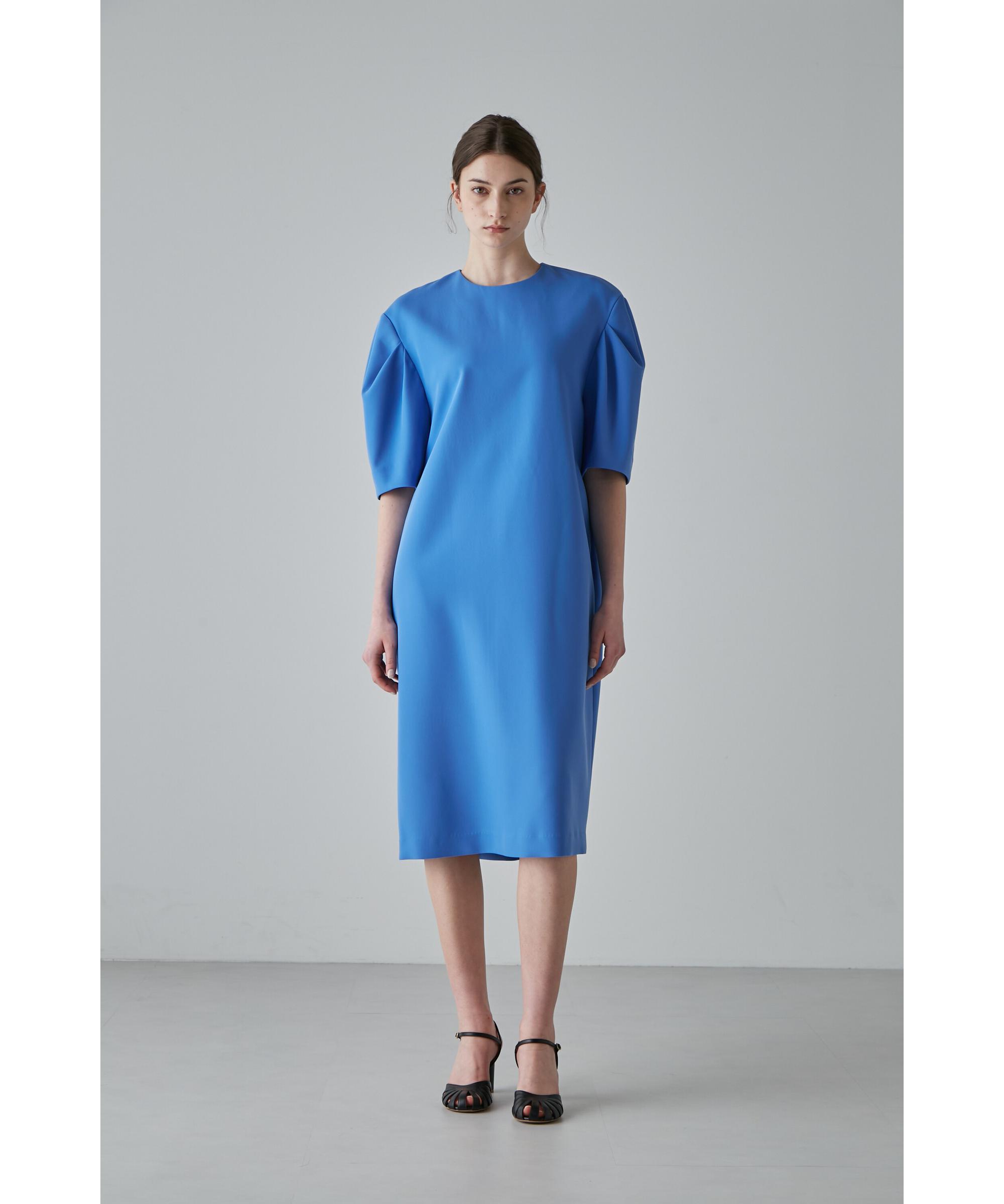 現行】ADORE アドーア ハイパワーブロードワンピース ブルー サイズ38