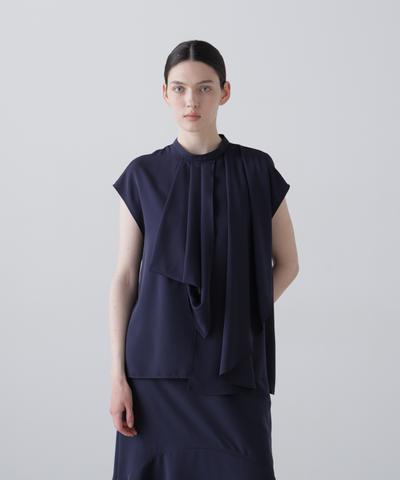 ピーチファイユブラウス