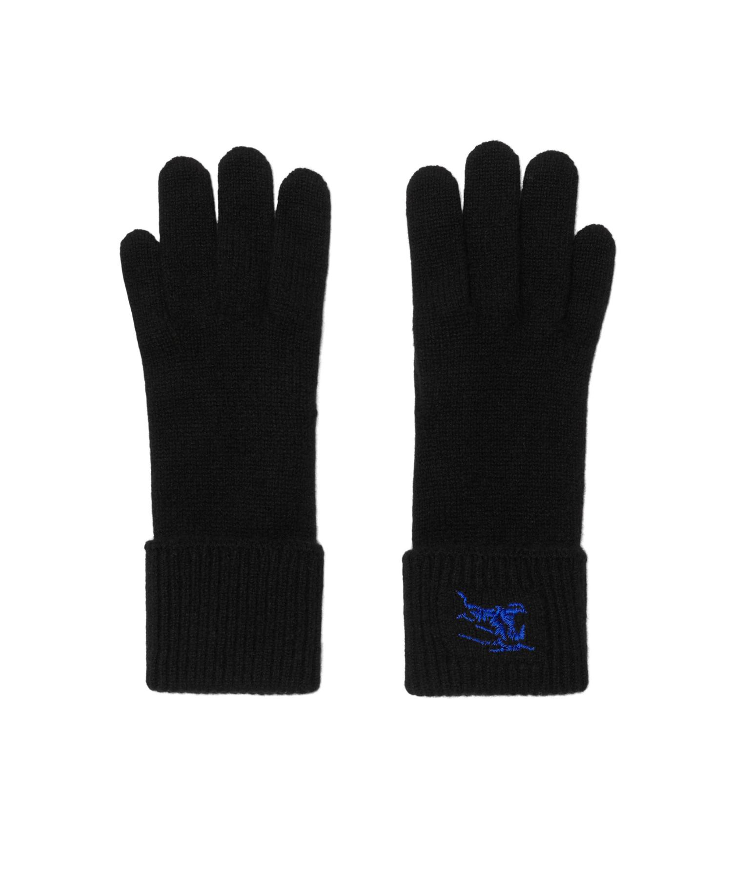 『Burberry』バーバリー (M/L) ロゴインターシャグローブ 手袋 Burberry』バーバリー (M/L) ロゴインターシャグローブ 手袋