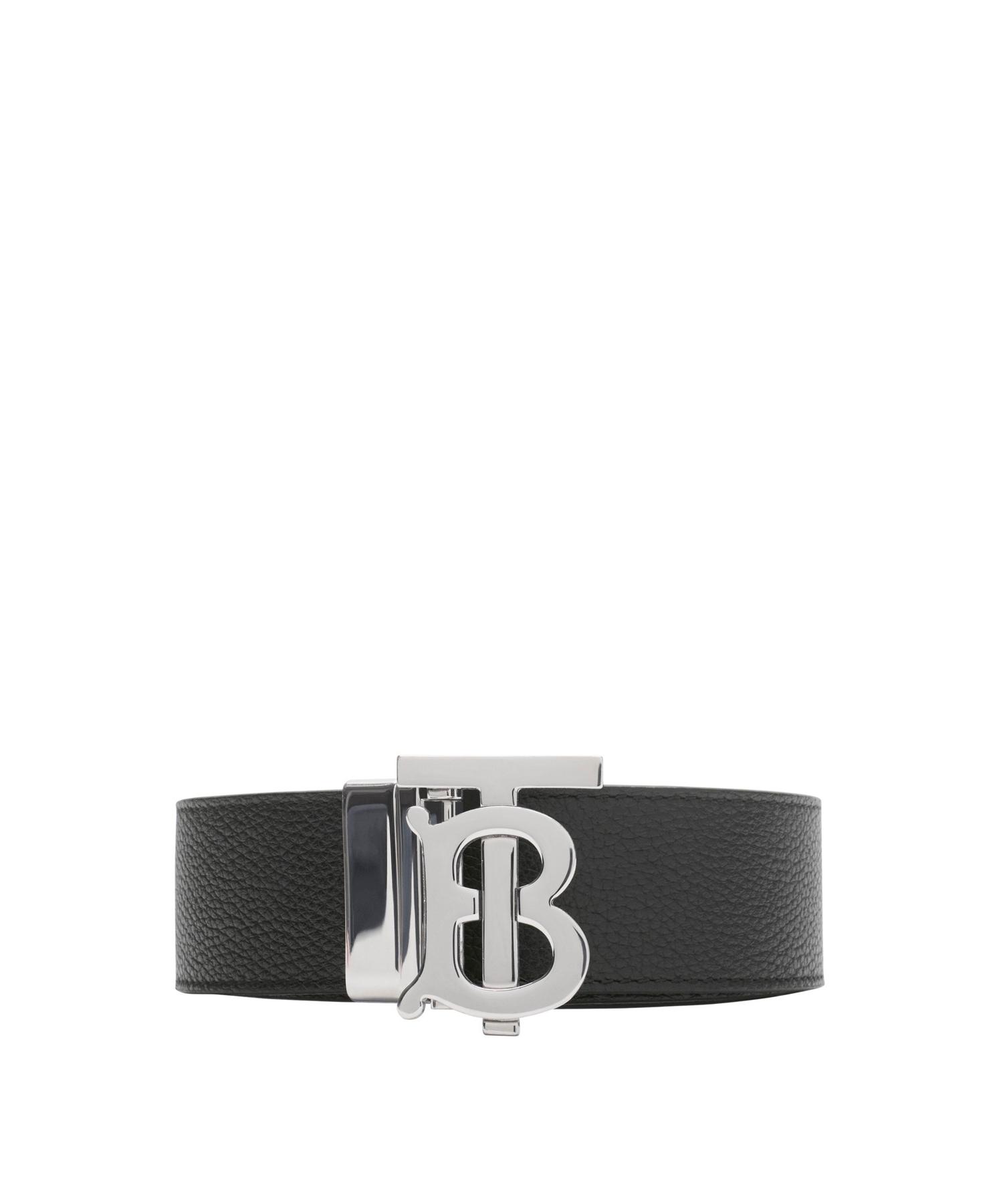 バーバリー　ホワイトレザーベルト BURBERRY】バーバリー レザーベルト ホワイト 34/85 - メルカリ