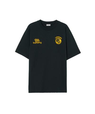 ロゴバッジ コットンTシャツ