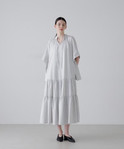 サッカーストライプワンピース