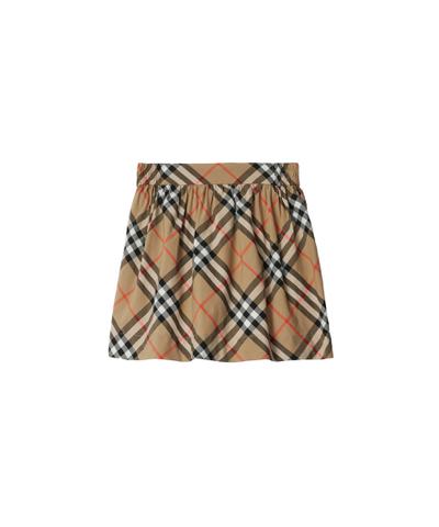 チェック コットンスカート