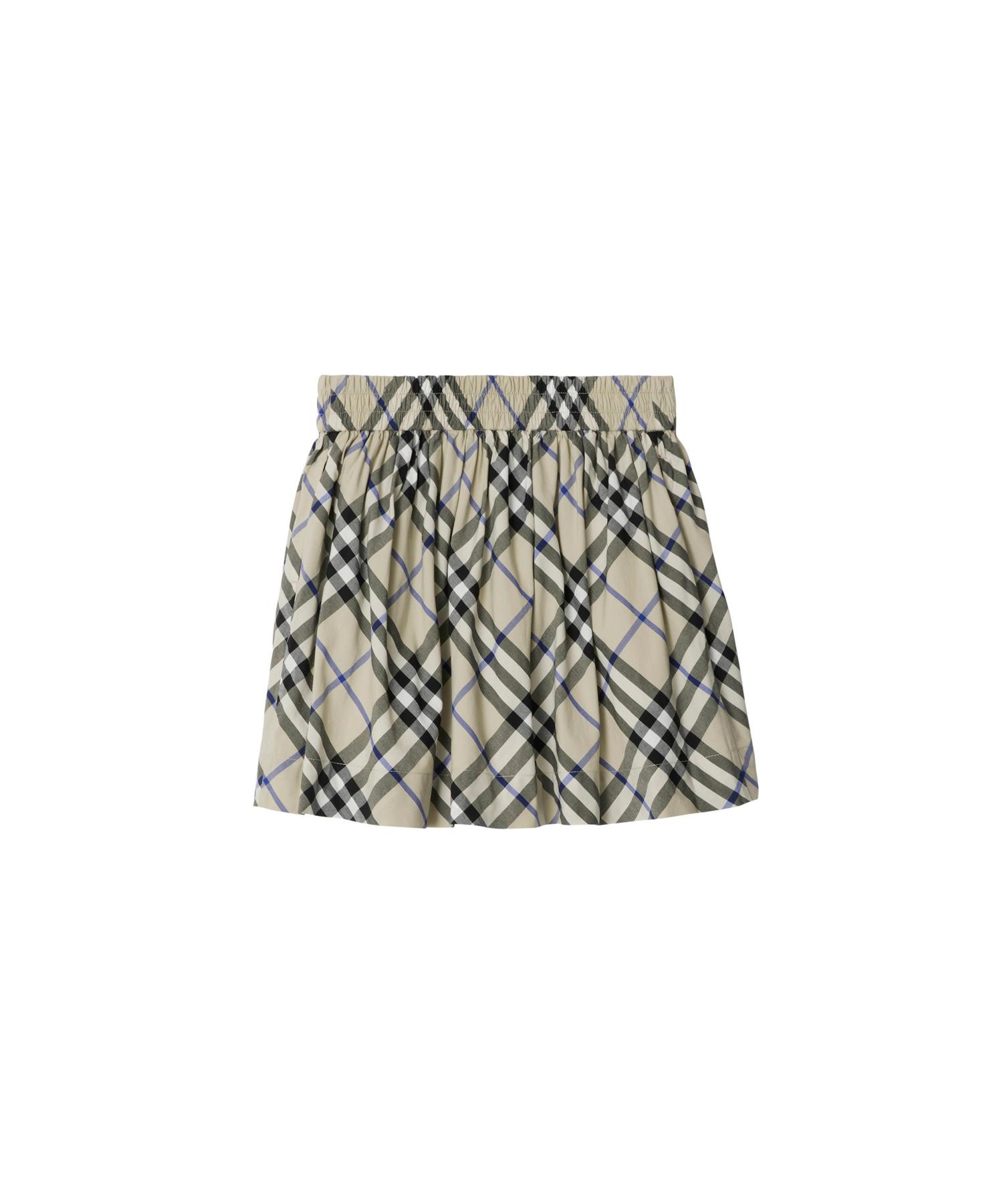 Burberry チェックコットンスカート BURBERRY - バーバリー ヴィンテージチェック コットン プリーツ