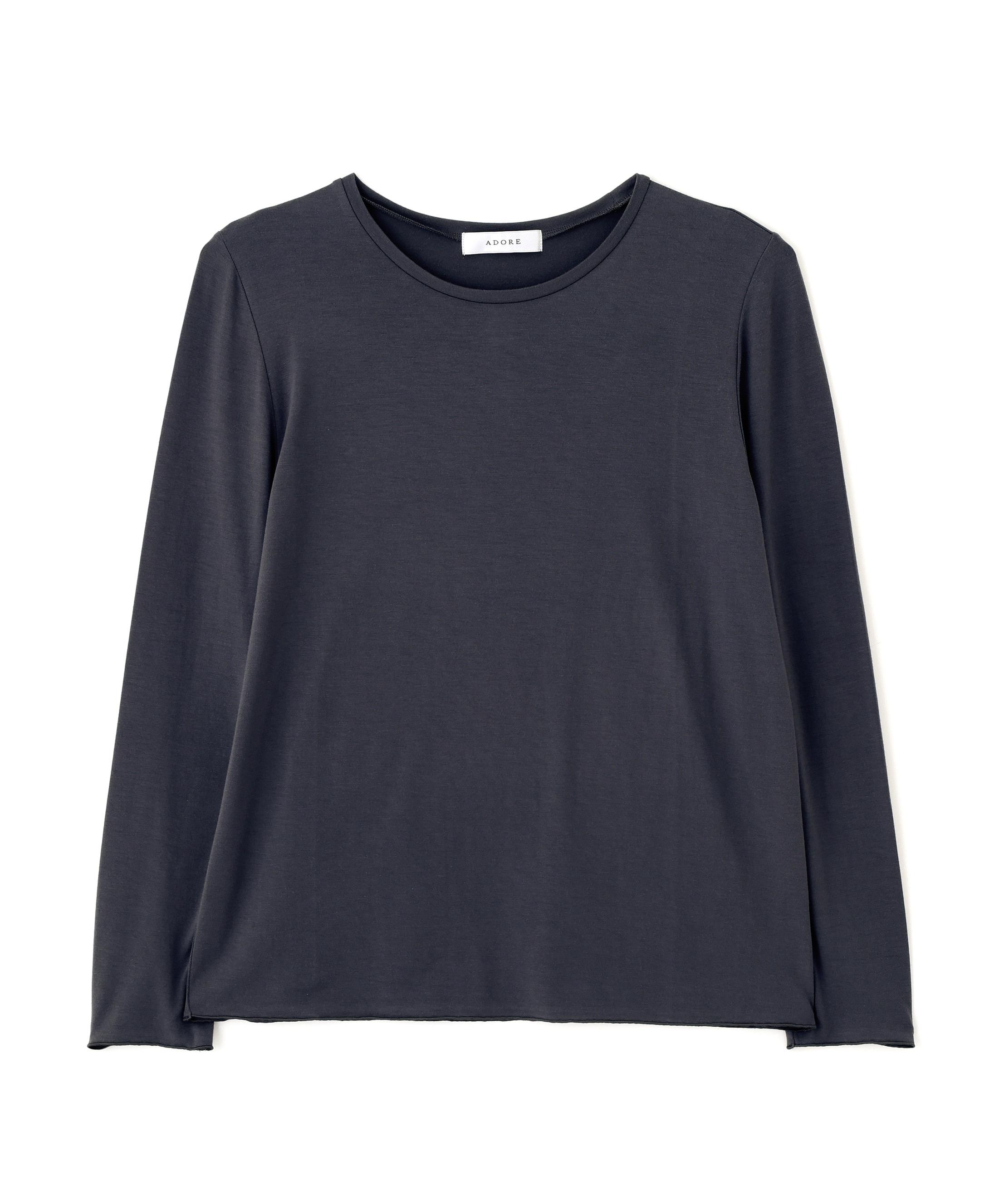 ADORE モイストジャージーカットソー グレー 38 ADORE モイストジャージーカットソー グレー 38