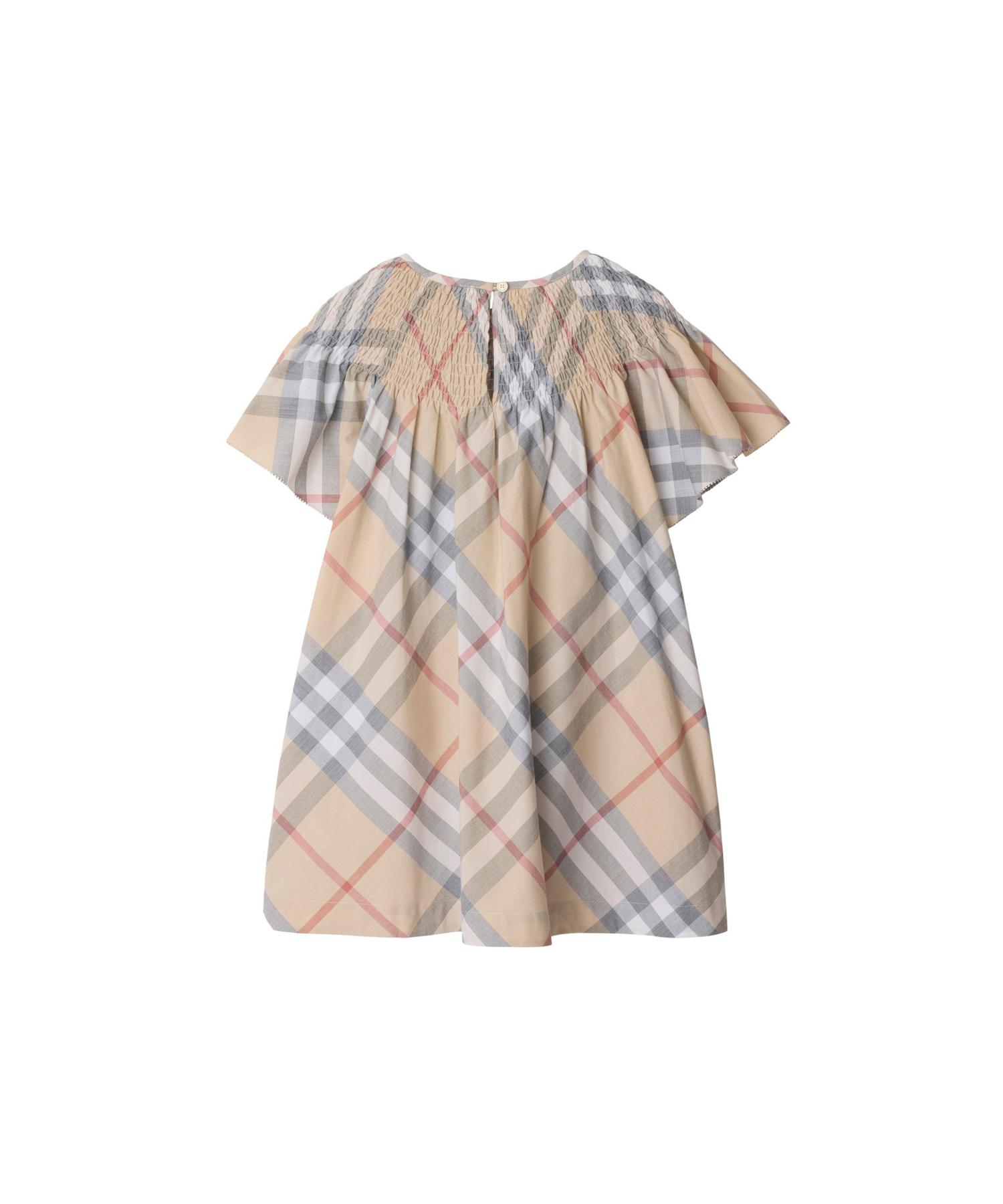 BURBERRY スモッキング チェックワンピース　ドレス BURBERRY スモッキング ワンピース ノバチェック 入学式 卒園式