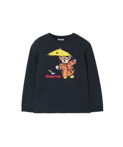 ロングスリーブ レインベア コットンTシャツ