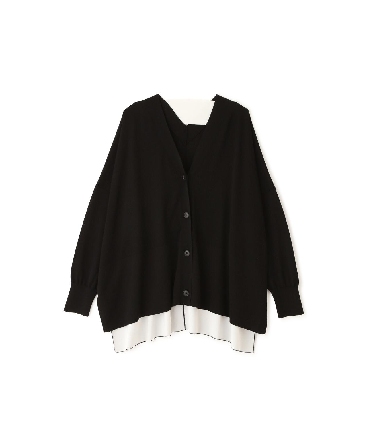 ♡極美品♡ ADORE アドーア　カーディガン　ニット　オーバーサイズ　黒 osharewalker カーディガン レディース 黒 ニット 長袖 トップス