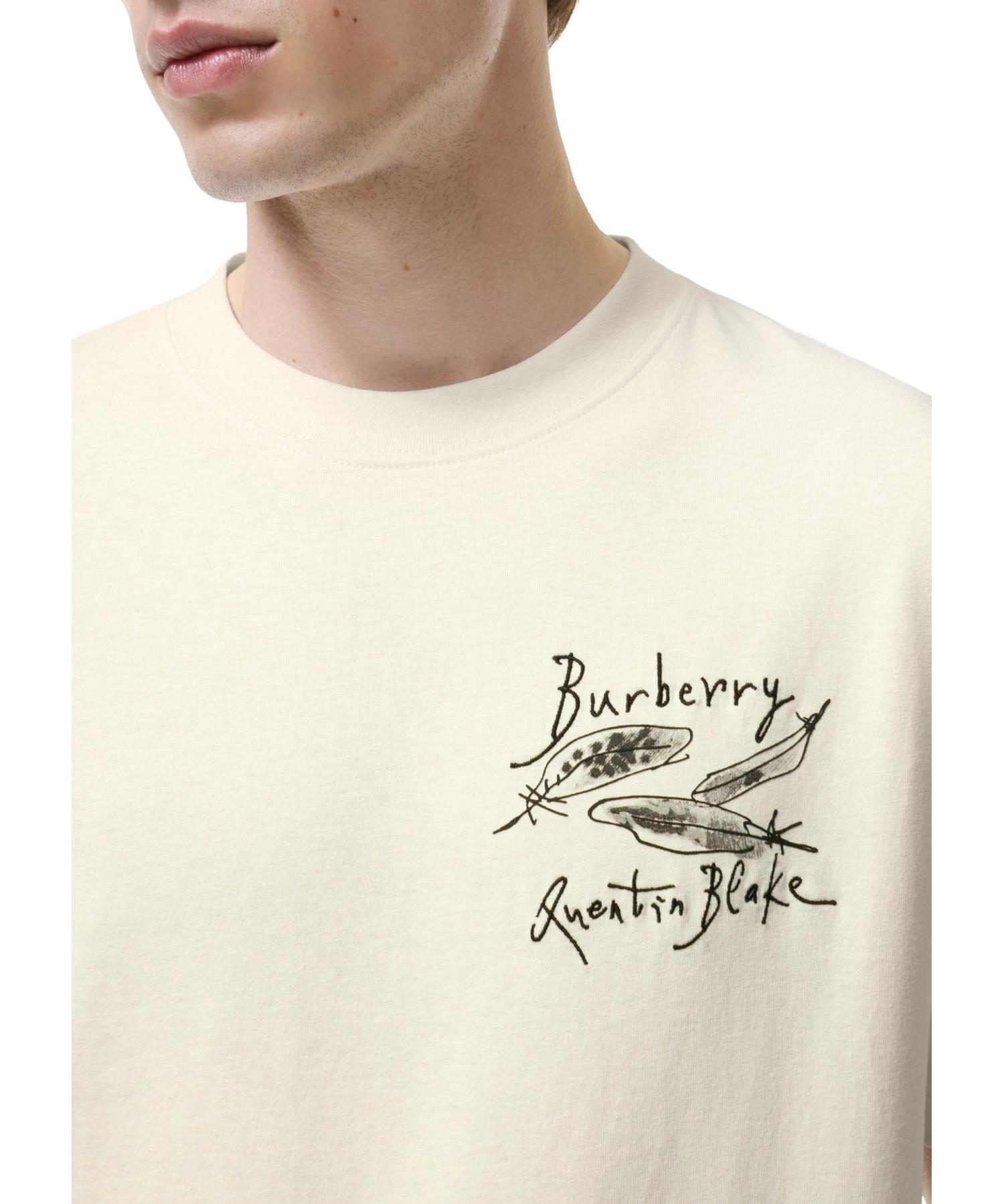 フェザープリント コットンTシャツ(O10785807)｜HANKYU MEN'S / 阪急メンズ