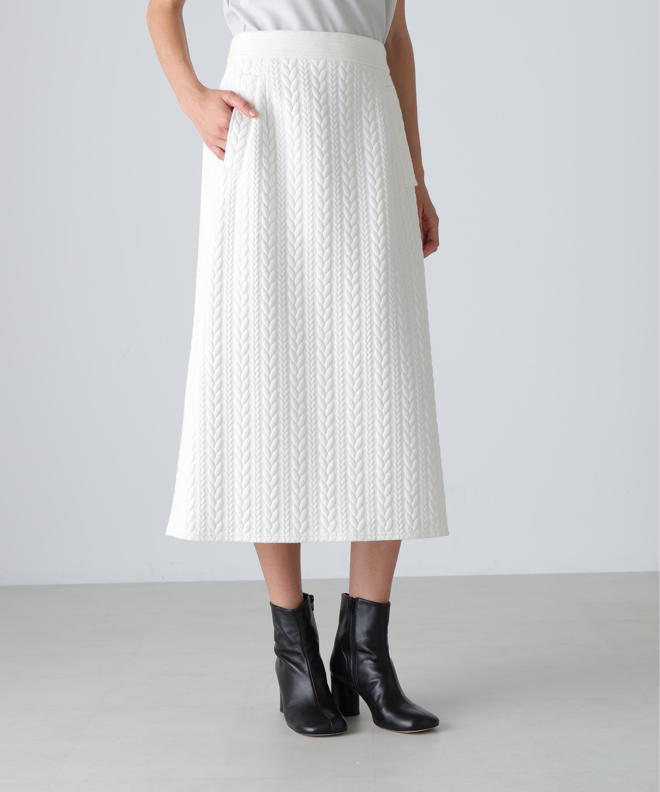 ◇ジャガードジャージースカート(O10735307)｜阪急百貨店公式通販