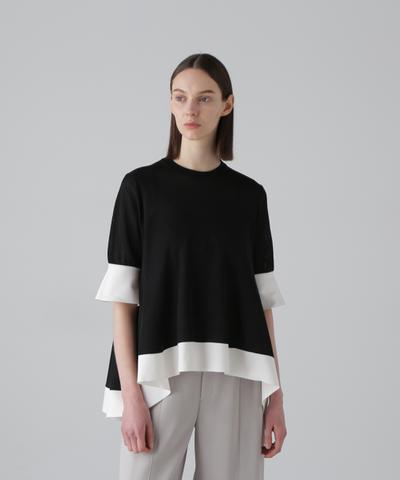 ドライストレッチペプラムニットトップス／アドーア（ADORE） ドライ  