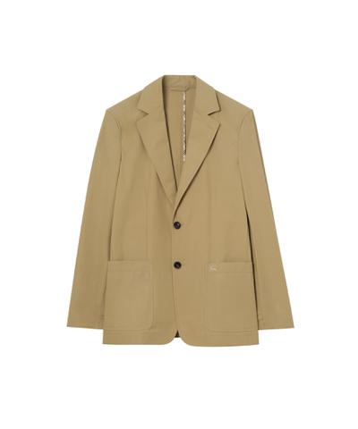 テクニカルコットン テーラードジャケット